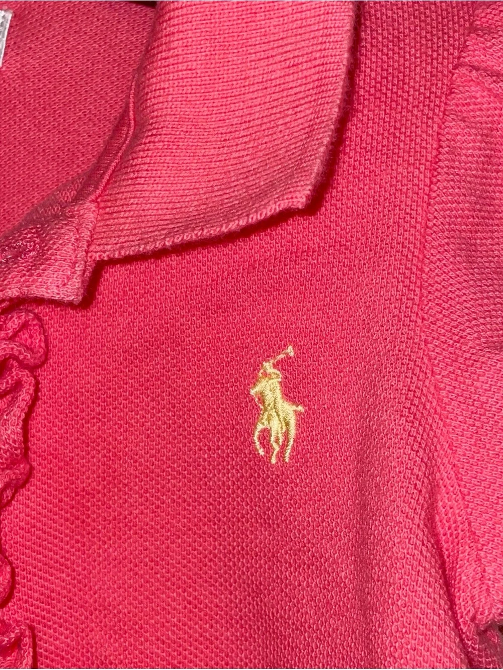 Polo Ralph Lauren Bodysuit with Ruffle Detail